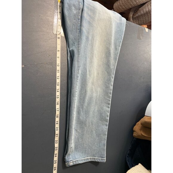 Old Navy Womens Plus Size 18 Plus Power Straight Jeans Light Wash Denim - Picture 8 of 11